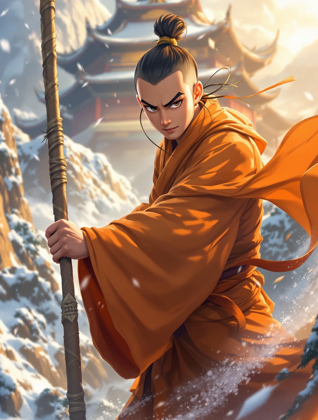 少林棍僧 - 异世界动漫主题片库