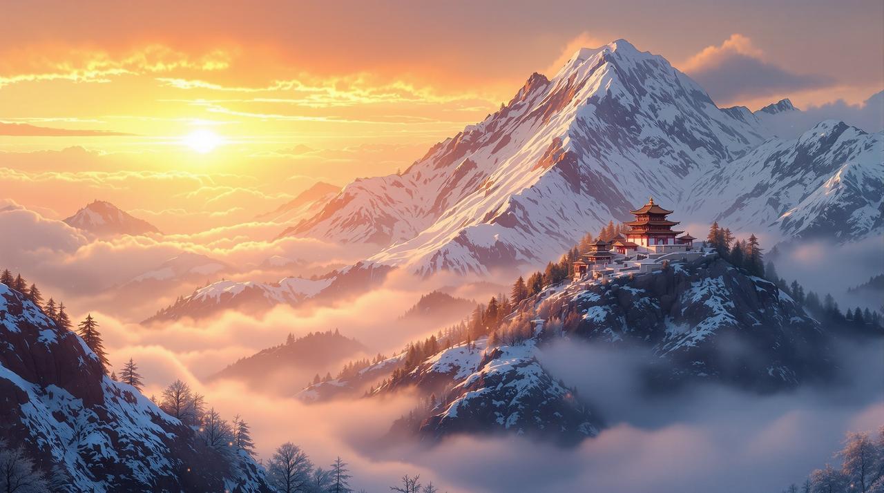 异世界动漫 - 雪山之巅的武侠传奇